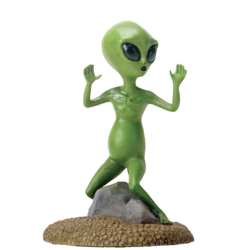 Y8399 Alien Escaping Alien Figurine
