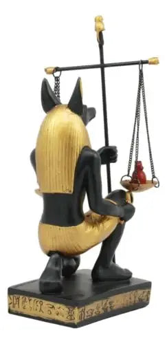 Y8205 Egyptian Anubis Scales of Justice