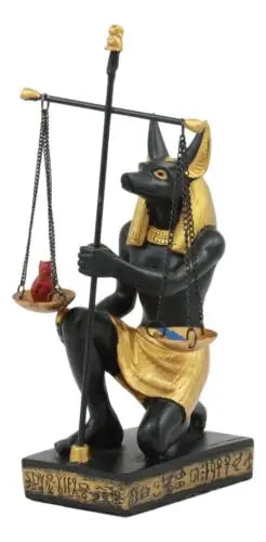 Y8205 Egyptian Anubis Scales of Justice