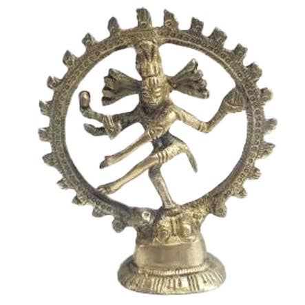 Brass Dancing Shiva: LG-8"