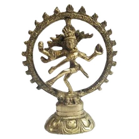 Brass Dancing Shiva: LG-8"