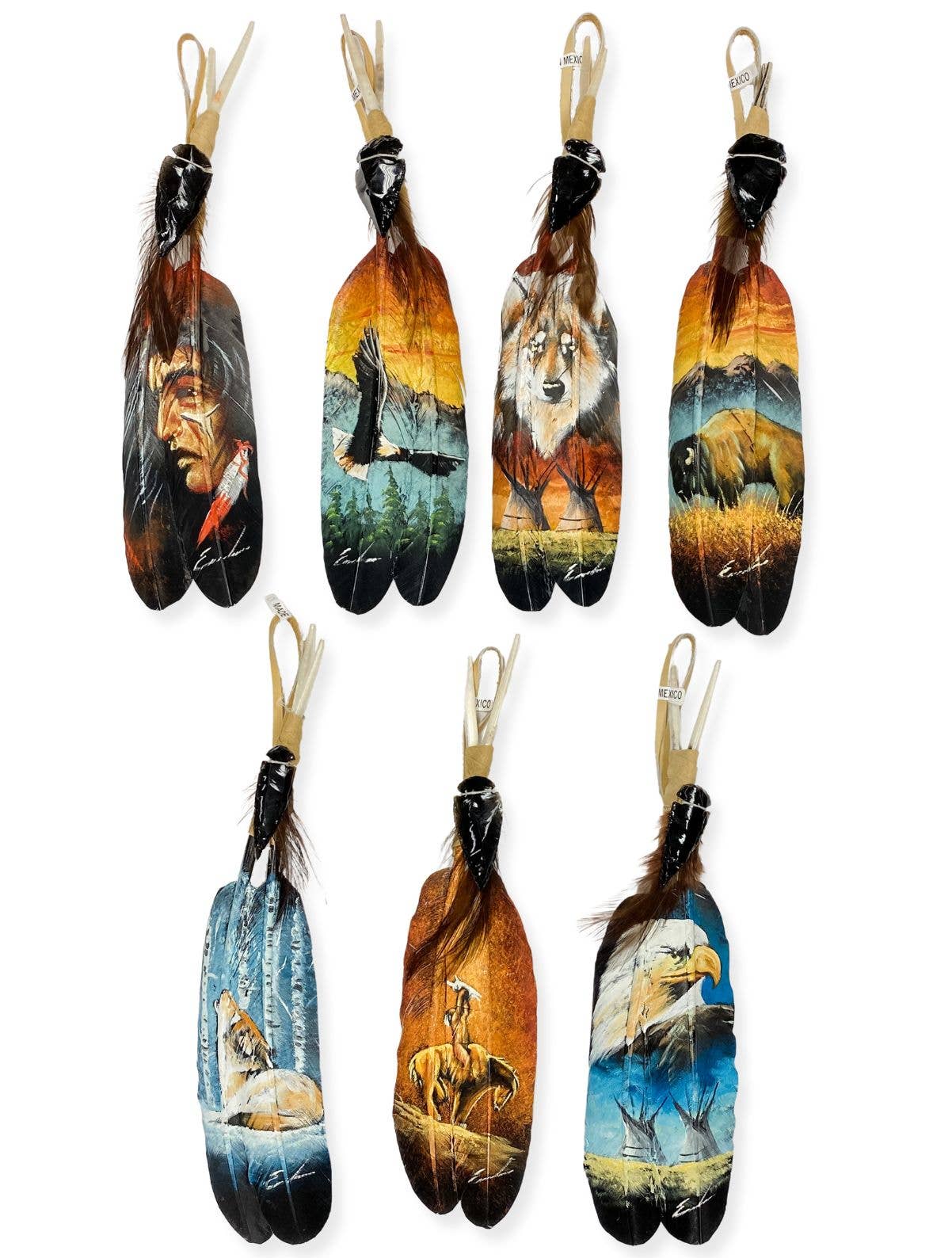 1 Handpainted Feather Artifacts!