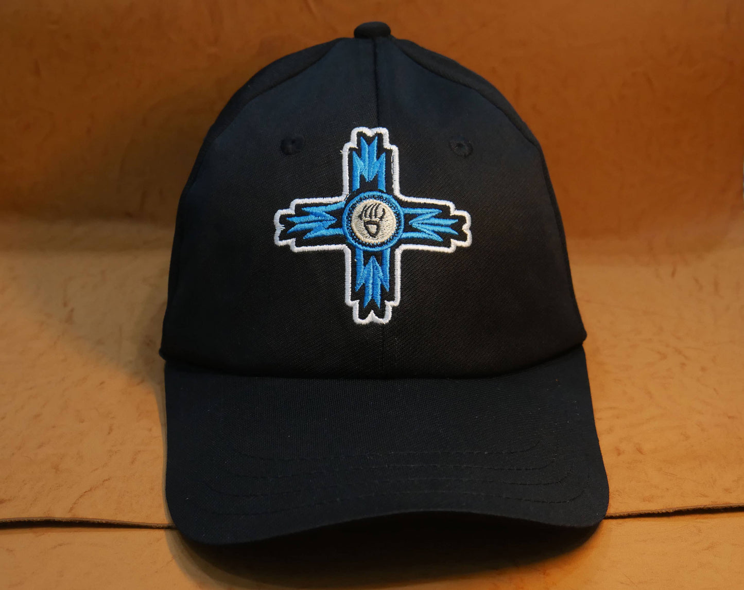 Black Native American Embroidery Baseball cap Trucker Hat