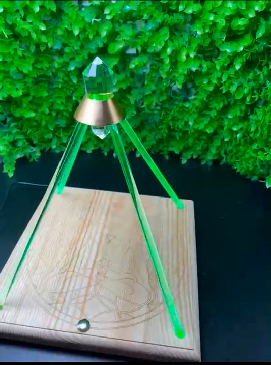 Illuminated Chakra Pyramid Generator